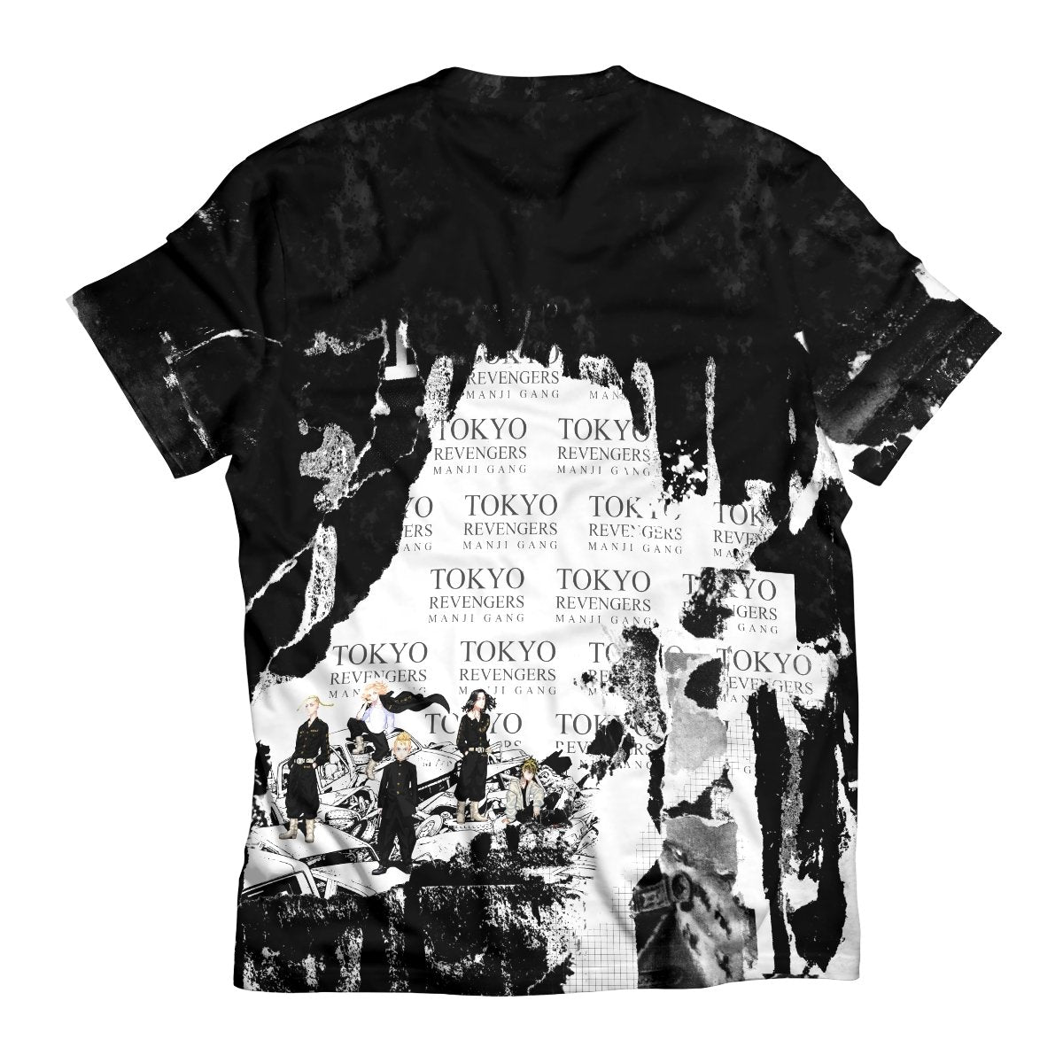 tokyo-revengers-manji-gang-v2-unisex-t-shirt-381494 tokyo revengers manji gang v2 unisex t shirt 381494 - Gear Anime