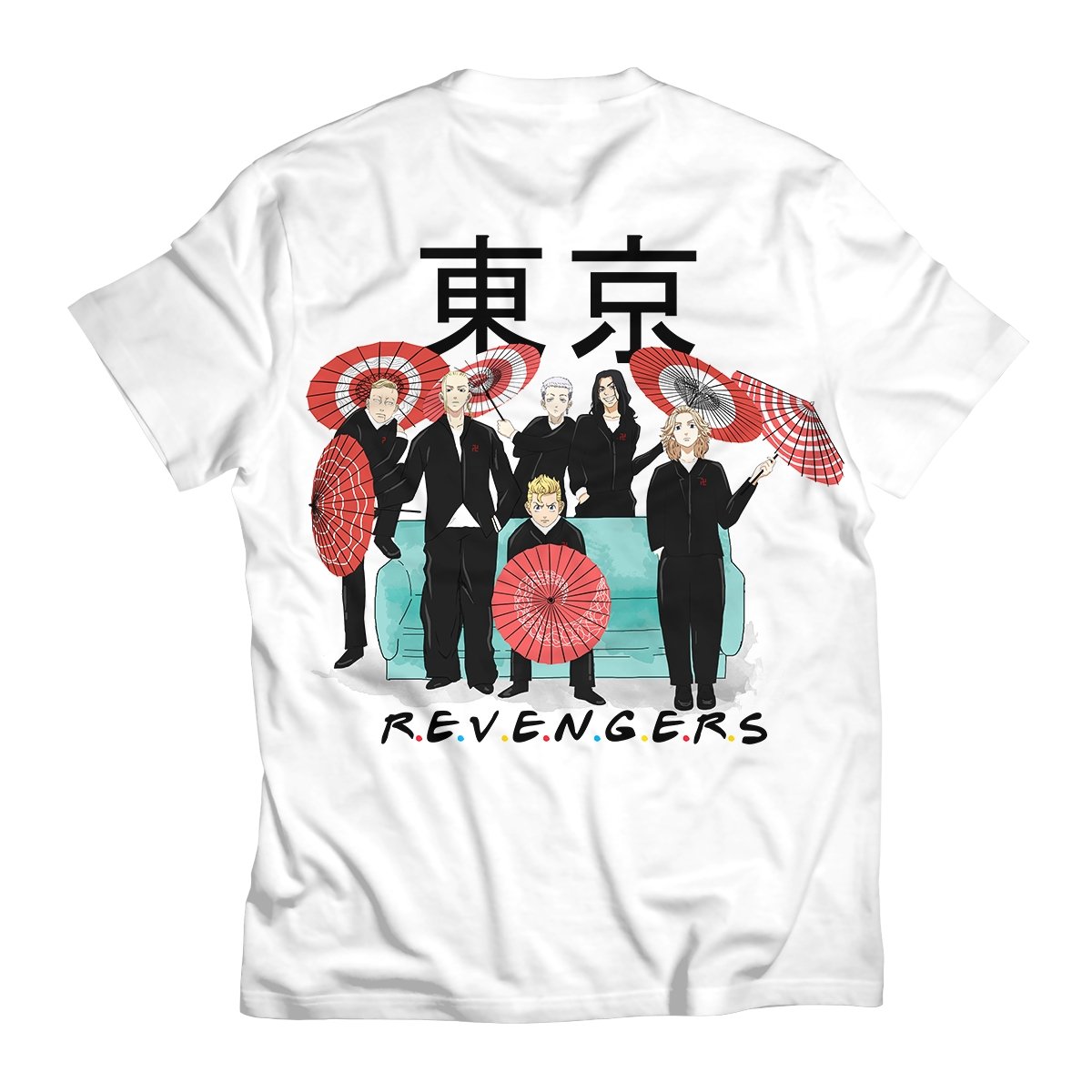 toman-friends-unisex-t-shirt-347987 toman friends unisex t shirt 347987 - Gear Anime