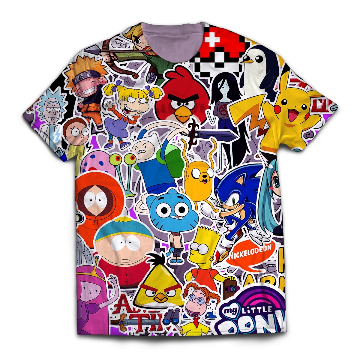 Pokemon T-shirts - Toons! Unisex T-Shirt FH0709 7 - Gear Anime toons unisex t shirt 201999 - Gear Anime
