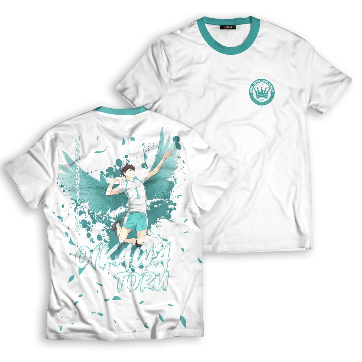 Haikyuu T-Shirts - Toru Wings Unisex T-Shirt FH0709 7 - Gear Anime toru wings unisex t shirt 482171 - Gear Anime