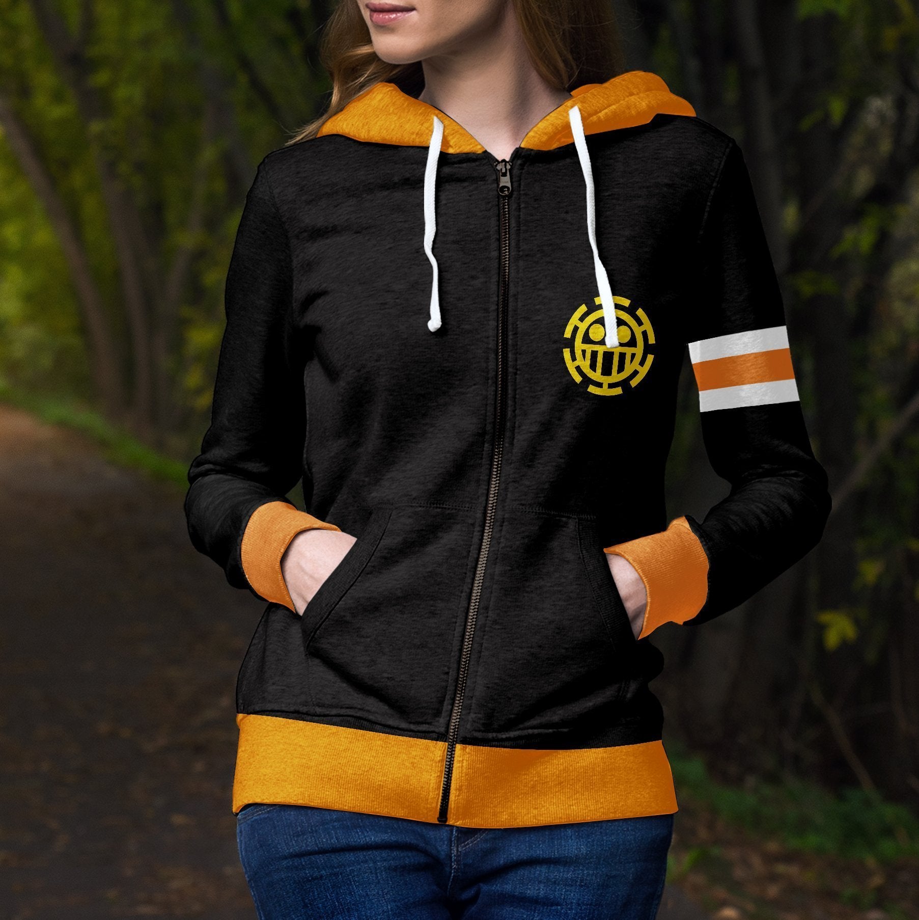 trafalgar-corazon-unisex-zipped-hoodie-590382 trafalgar corazon unisex zipped hoodie 590382 - Gear Anime