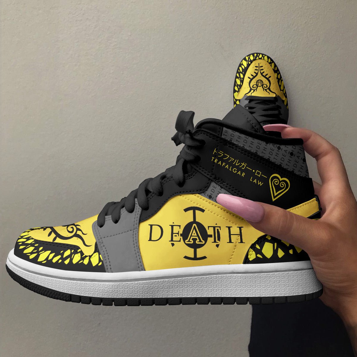trafalgar-heart-jd-sneakers-145368 trafalgar heart jd sneakers 145368 - Gear Anime