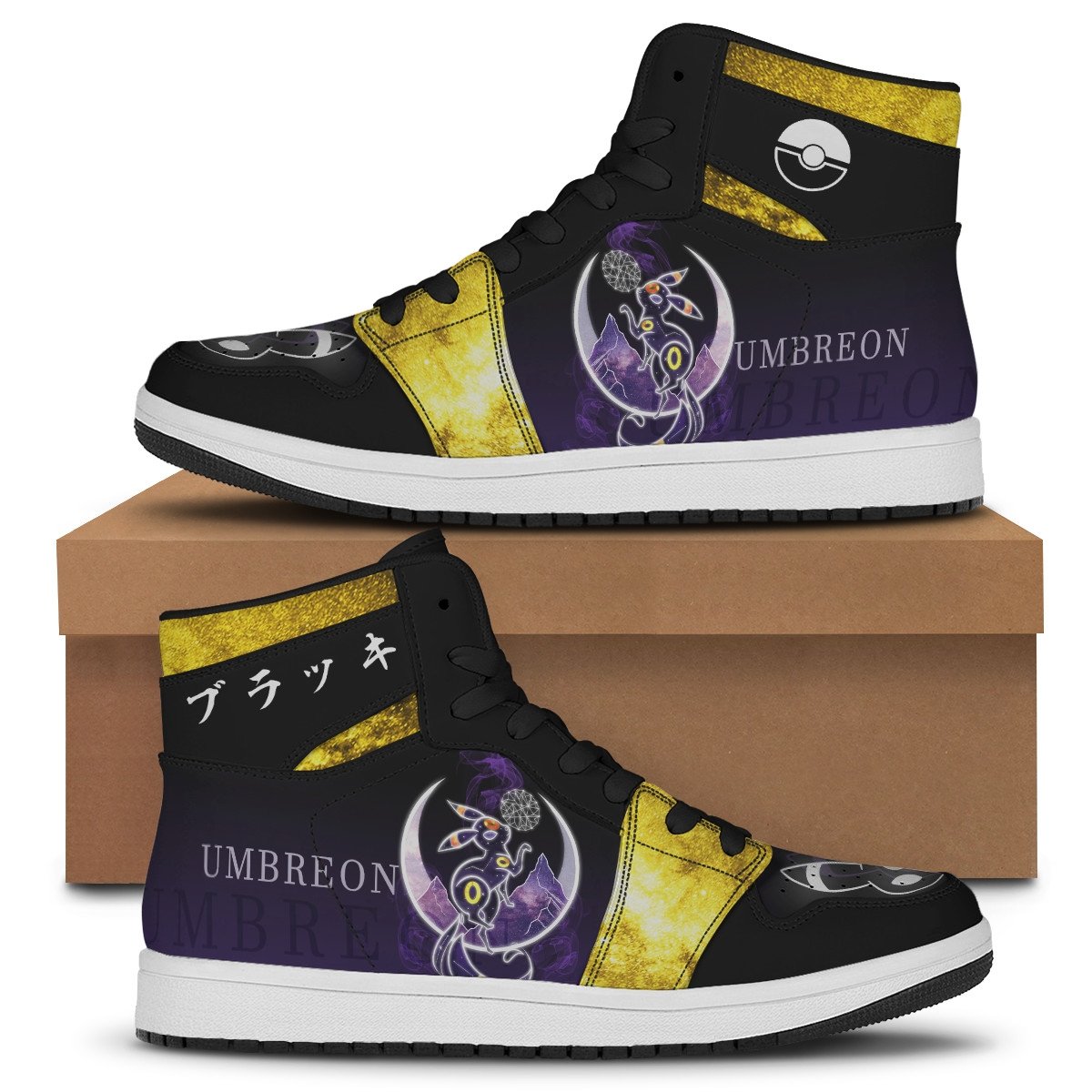 Pokemon Shoes - Umbreon Spirit JD Sneakers FH0709 13 - Gear Anime umbreon spirit jd sneakers 418242 - Gear Anime