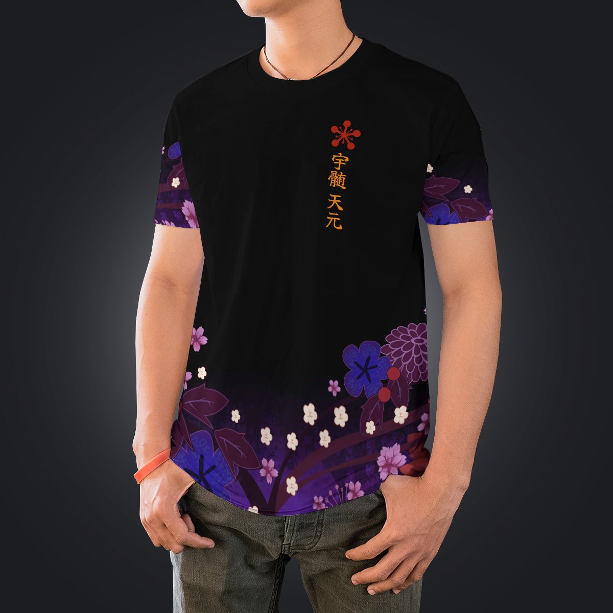 uzui-moonfall-unisex-t-shirt-198682 uzui moonfall unisex t shirt 198682 - Gear Anime