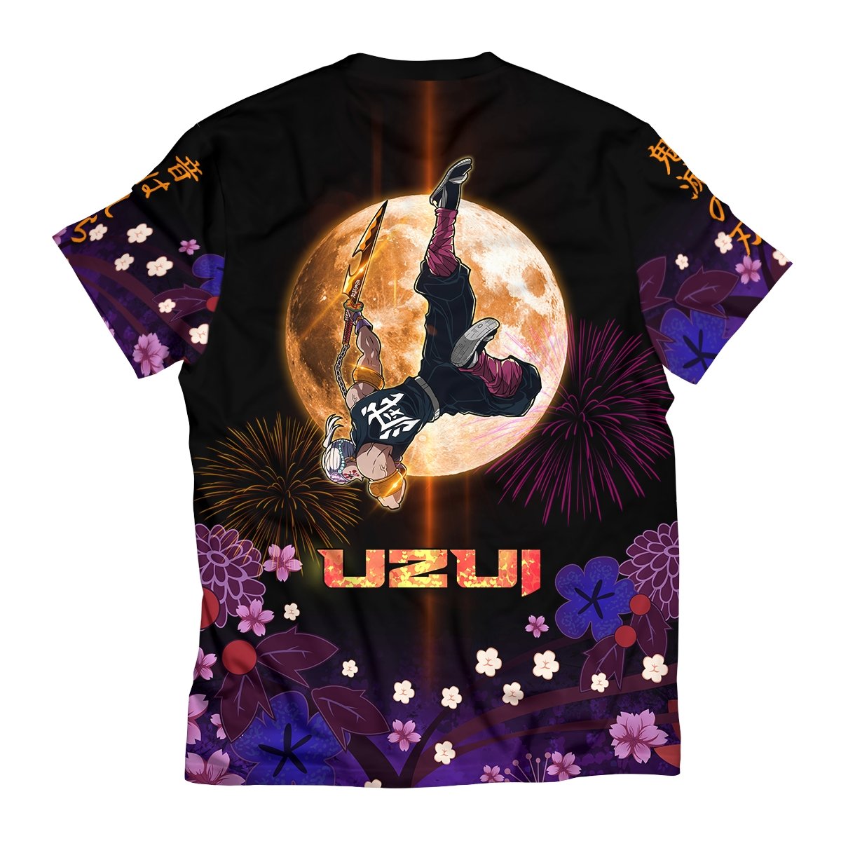 uzui-moonfall-unisex-t-shirt-353812 uzui moonfall unisex t shirt 353812 - Gear Anime