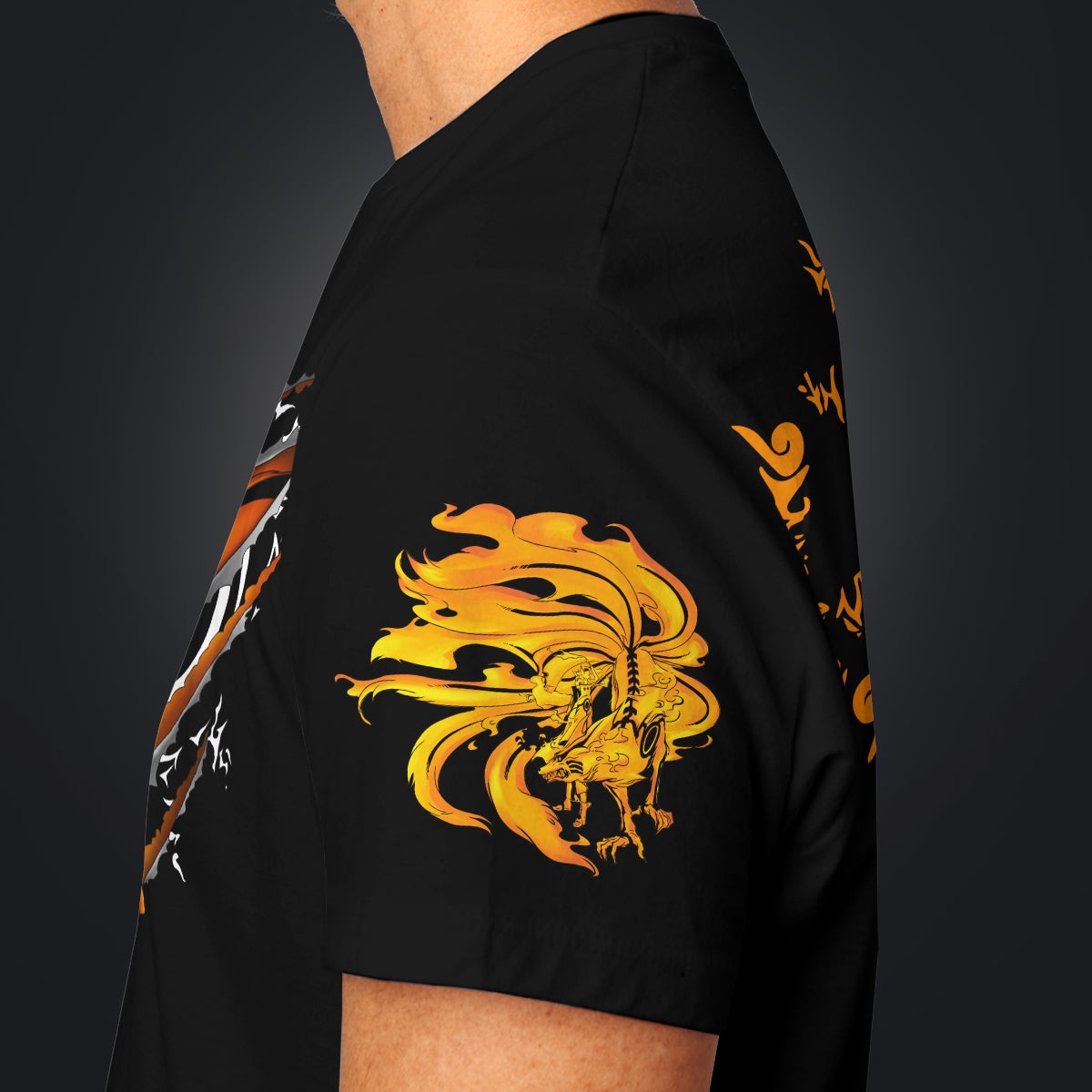 uzumaki-demon-fox-unisex-t-shirt-281731 uzumaki demon fox unisex t shirt 281731 - Gear Anime