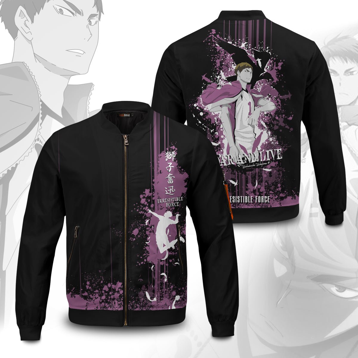 wakatoshi-spirit-bomber-jacket-353450 wakatoshi spirit bomber jacket 353450 - Gear Anime