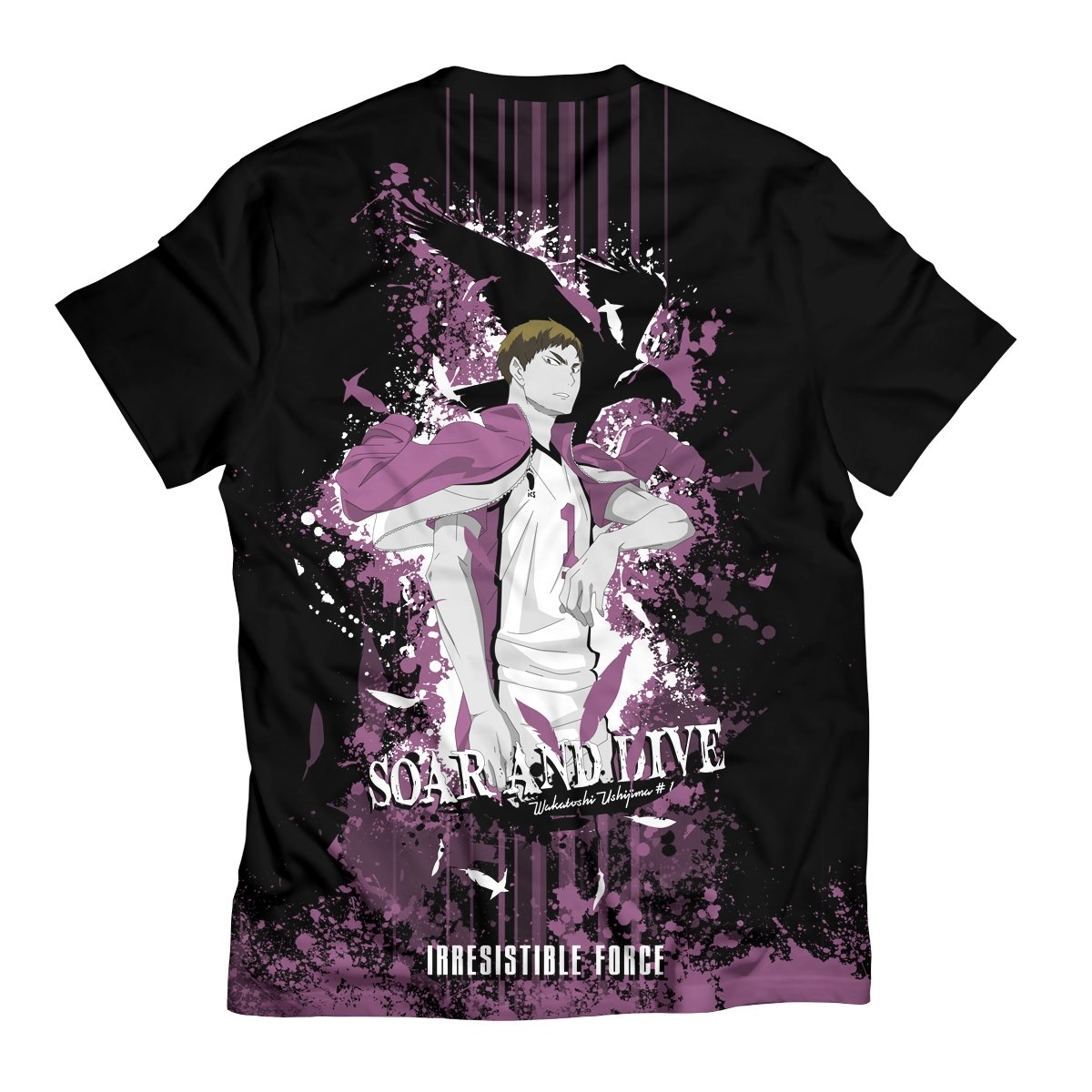 wakatoshi-spirit-unisex-t-shirt-131320 wakatoshi spirit unisex t shirt 131320 - Gear Anime