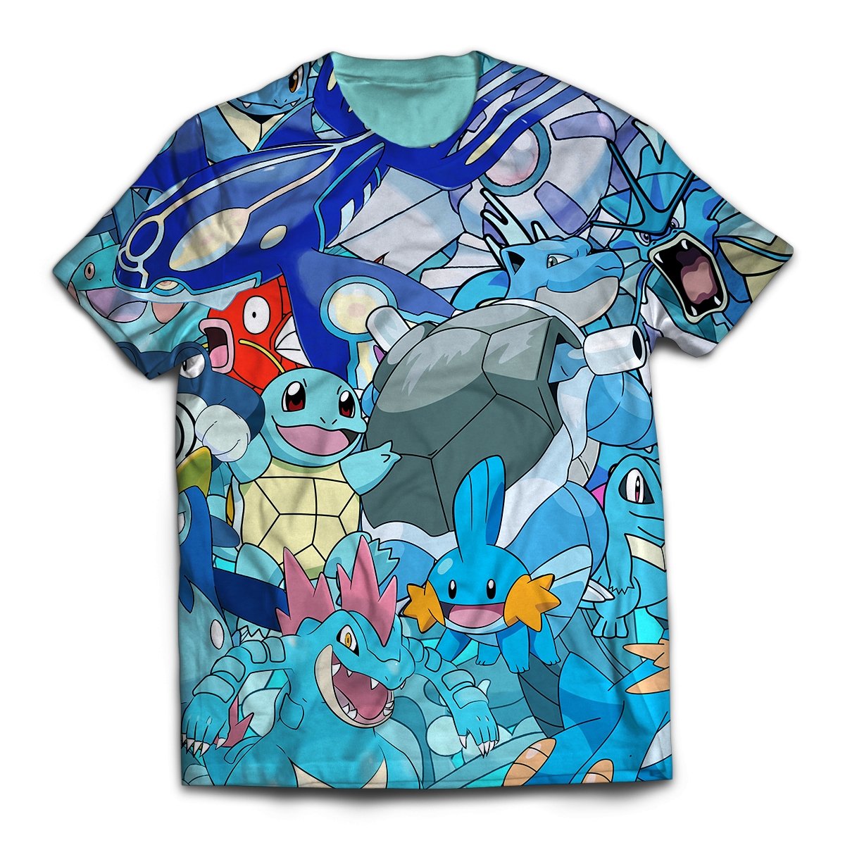 Pokemon T-shirts - Water Unisex T-Shirt FH0709 5 - Gear Anime water unisex t shirt 218833 - Gear Anime