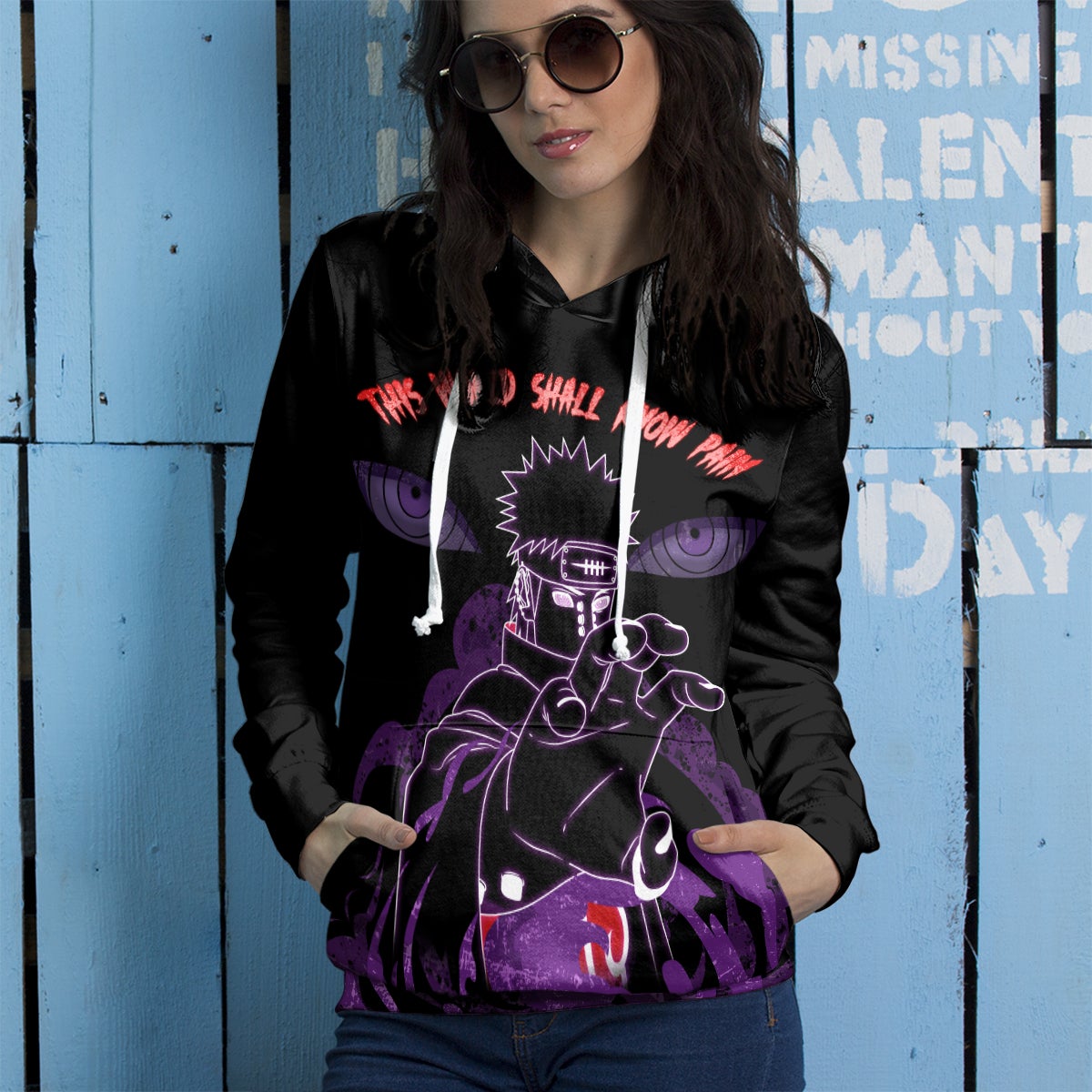 world-shall-know-pain-unisex-pullover-hoodie-235065 world shall know pain unisex pullover hoodie 235065 - Gear Anime