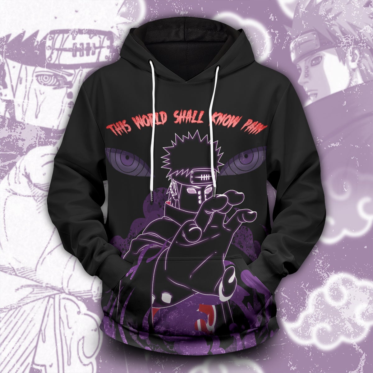 world-shall-know-pain-unisex-pullover-hoodie-489559 world shall know pain unisex pullover hoodie 489559 - Gear Anime