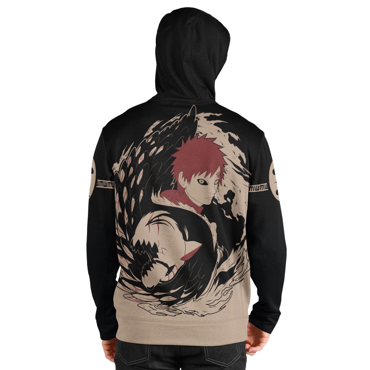 yin-yang-gaara-shukaku-unisex-pullover-hoodie-124205 yin yang gaara shukaku unisex pullover hoodie 124205 - Gear Anime