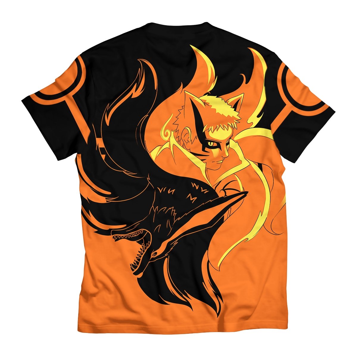 yin-yang-naruto-kurama-unisex-t-shirt-492657 yin yang naruto kurama unisex t shirt 492657 - Gear Anime