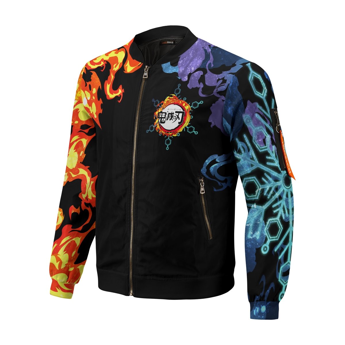 yin-yang-rengoku-akaza-bomber-jacket-646866 yin yang rengoku akaza bomber jacket 646866 - Gear Anime