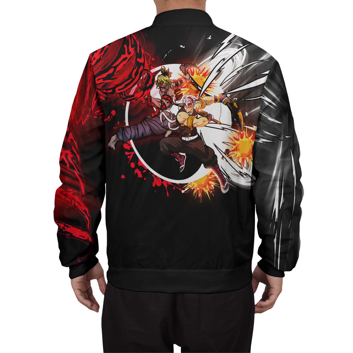 yin-yang-uzui-gyutaro-bomber-jacket-671980 yin yang uzui gyutaro bomber jacket 671980 - Gear Anime