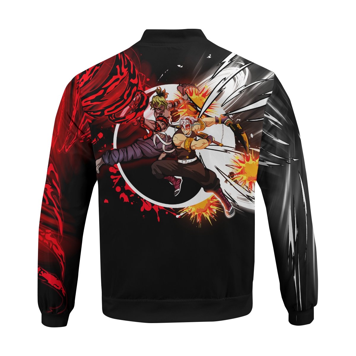 yin-yang-uzui-gyutaro-bomber-jacket-703222 yin yang uzui gyutaro bomber jacket 703222 - Gear Anime