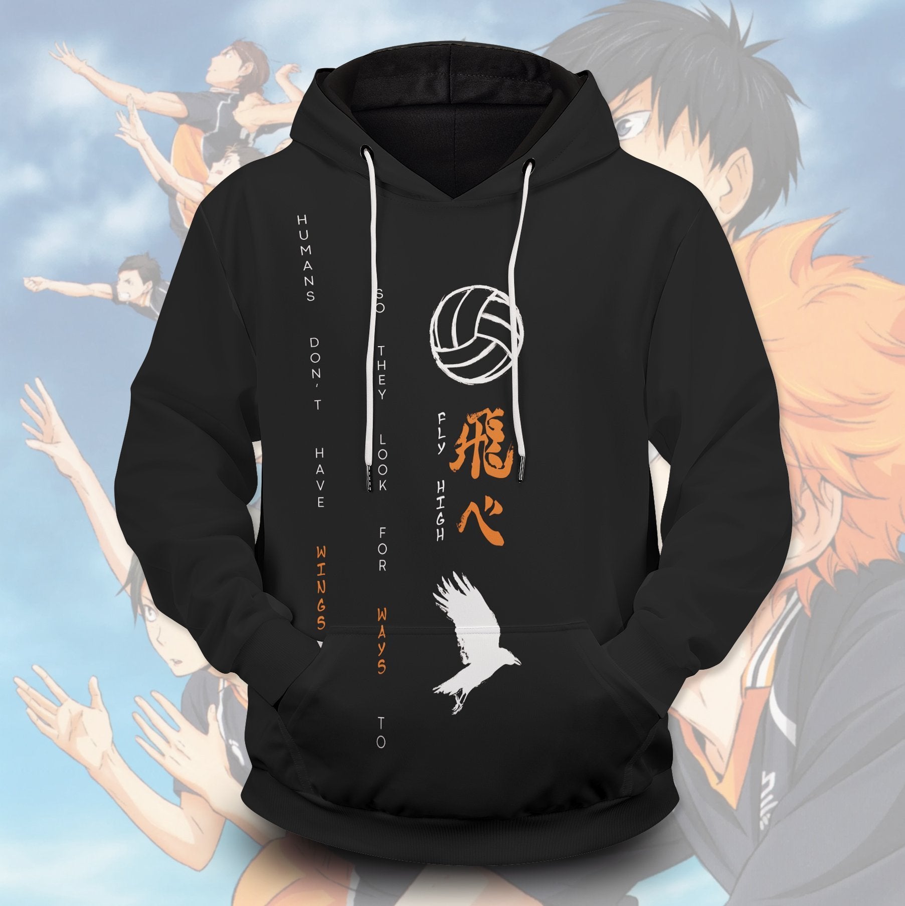 you-can-fly-high-unisex-pullover-hoodie-115067 you can fly high unisex pullover hoodie 115067 - Gear Anime