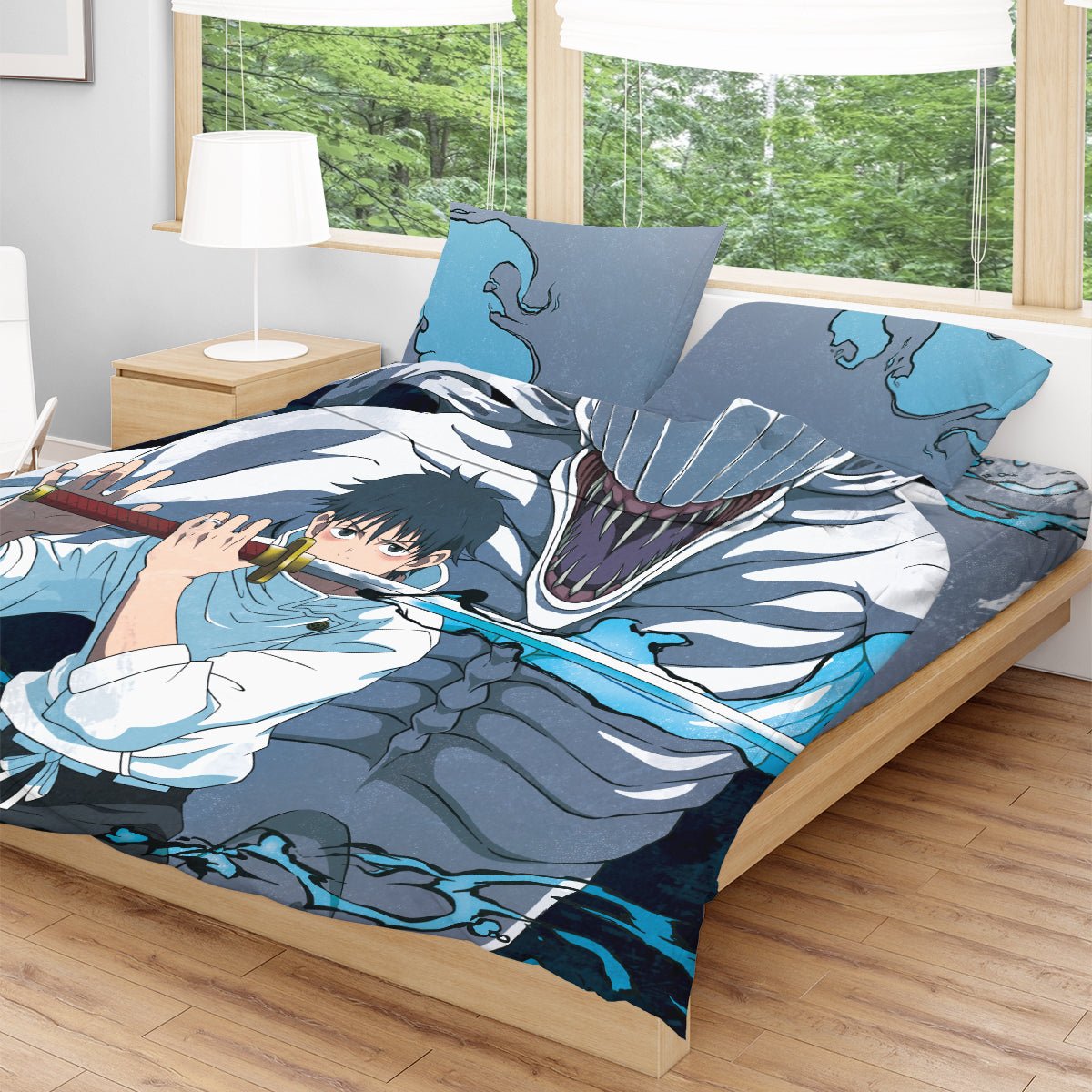 yuta-x-rika-cozy-bedding-set-754615 yuta x rika cozy bedding set 754615 - Gear Anime