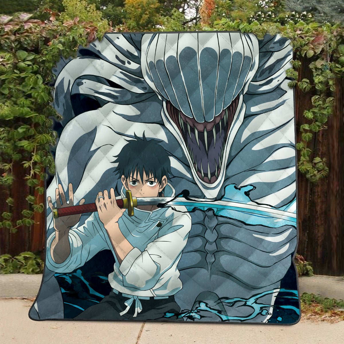 yuta-x-rika-cozy-quilt-blanket-802551 yuta x rika cozy quilt blanket 802551 - Gear Anime