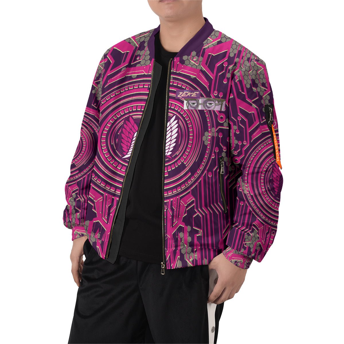 zeke-cyber-bomber-jacket-897181 zeke cyber bomber jacket 897181 - Gear Anime