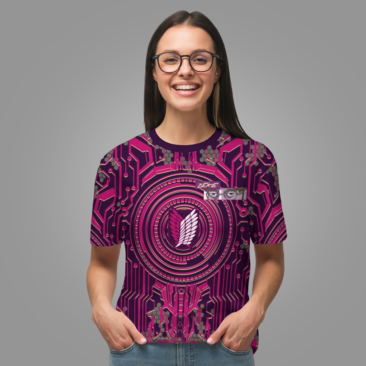 zeke-cyber-unisex-t-shirt-577301 zeke cyber unisex t shirt 577301 - Gear Anime