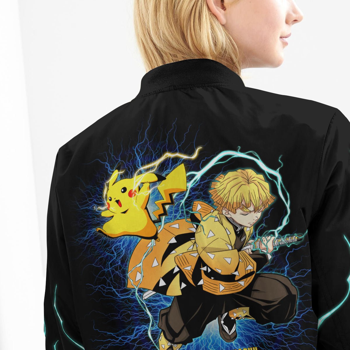 zenitsu-collab-bomber-jacket-779490 zenitsu collab bomber jacket 779490 - Gear Anime