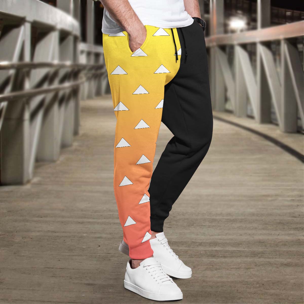 zenitsu-fashion-jogger-pants-465792 zenitsu fashion jogger pants 465792 - Gear Anime