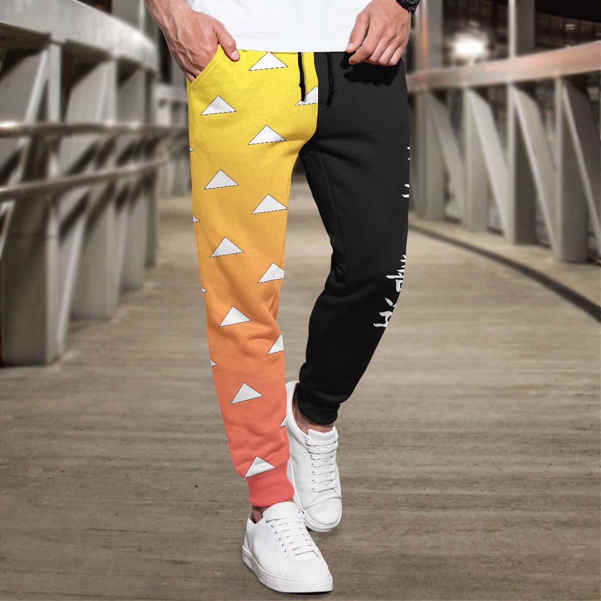 zenitsu-fashion-jogger-pants-525421 zenitsu fashion jogger pants 525421 - Gear Anime