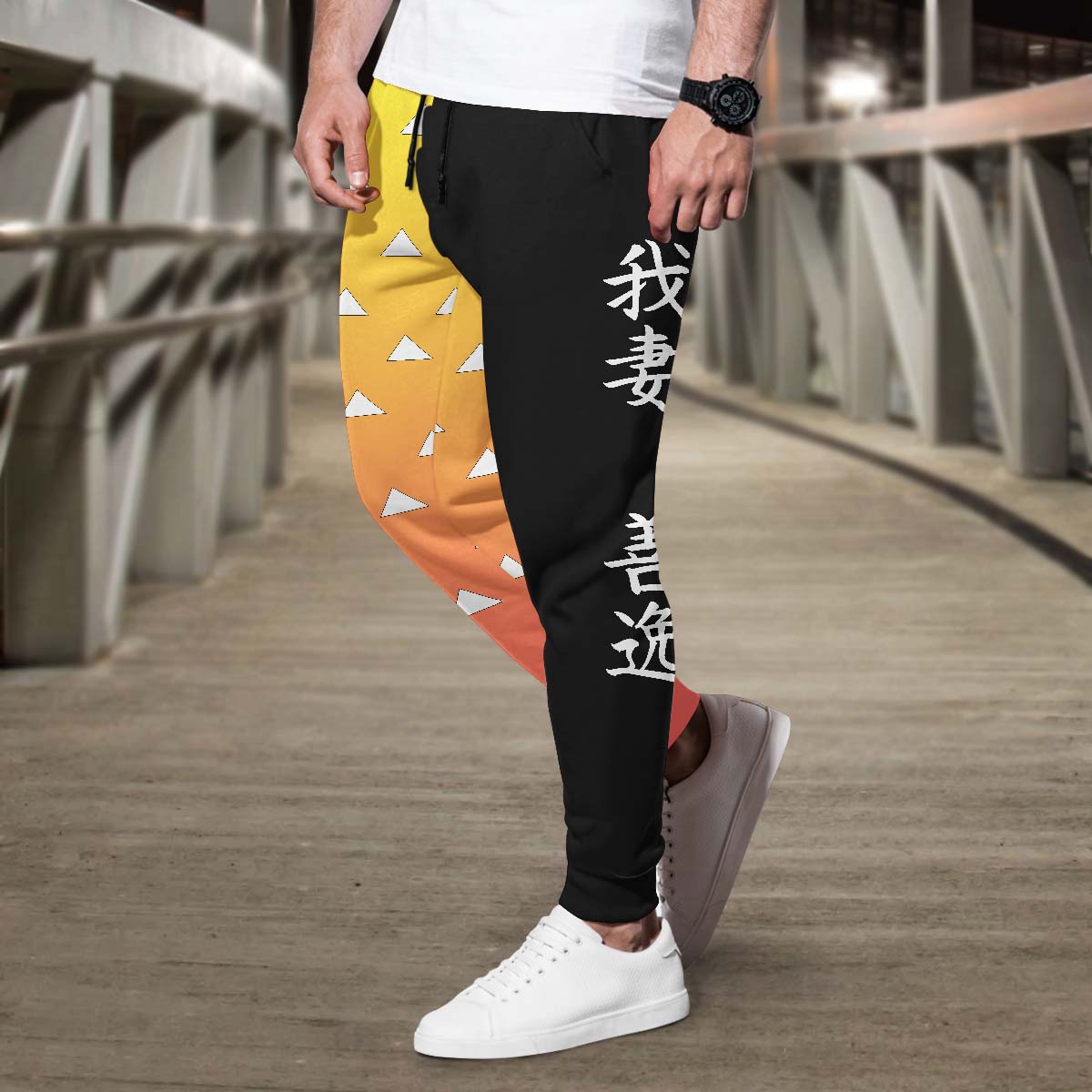 zenitsu-fashion-jogger-pants-780066 zenitsu fashion jogger pants 780066 - Gear Anime