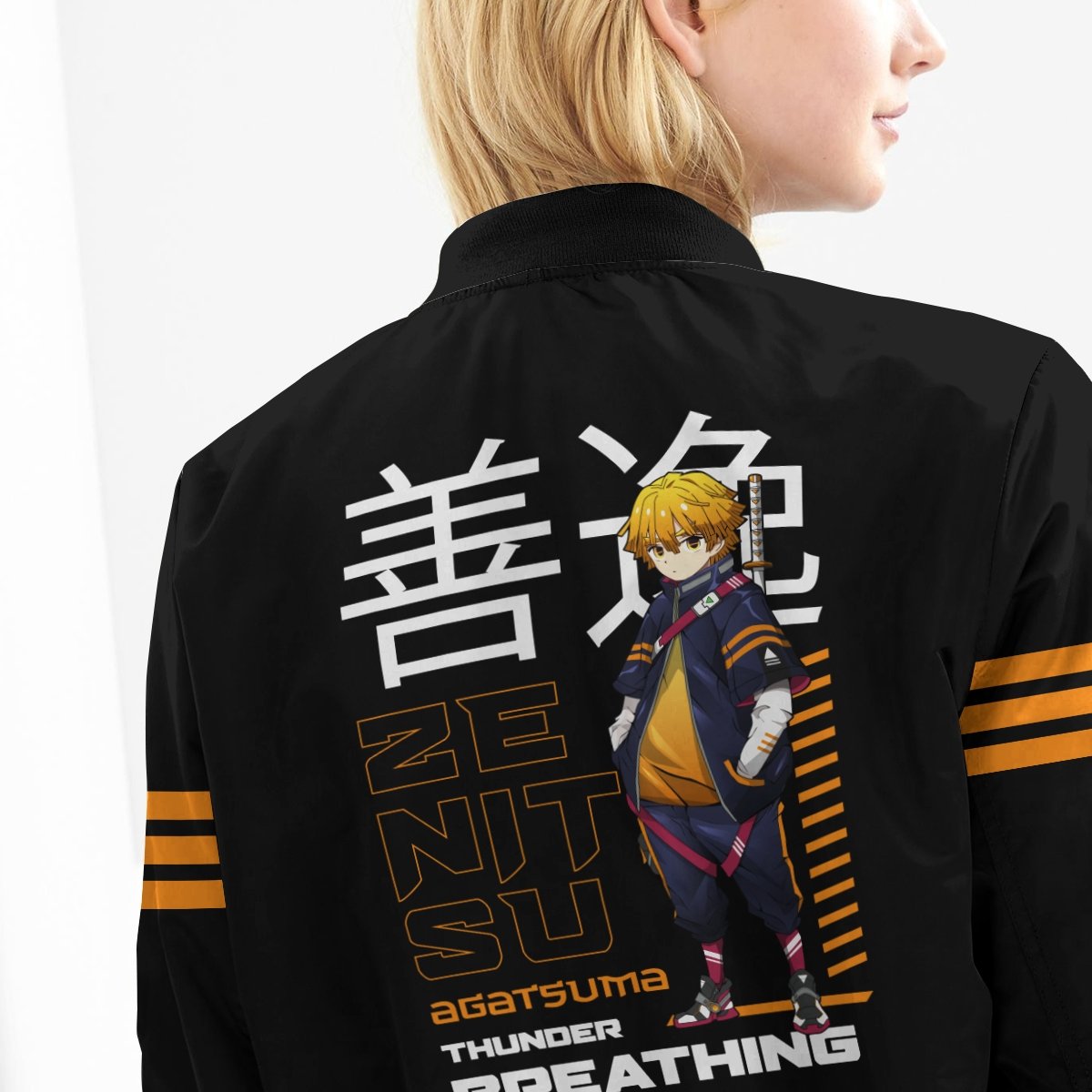 zenitsu-stwear-bomber-jacket-188652 zenitsu stwear bomber jacket 188652 - Gear Anime