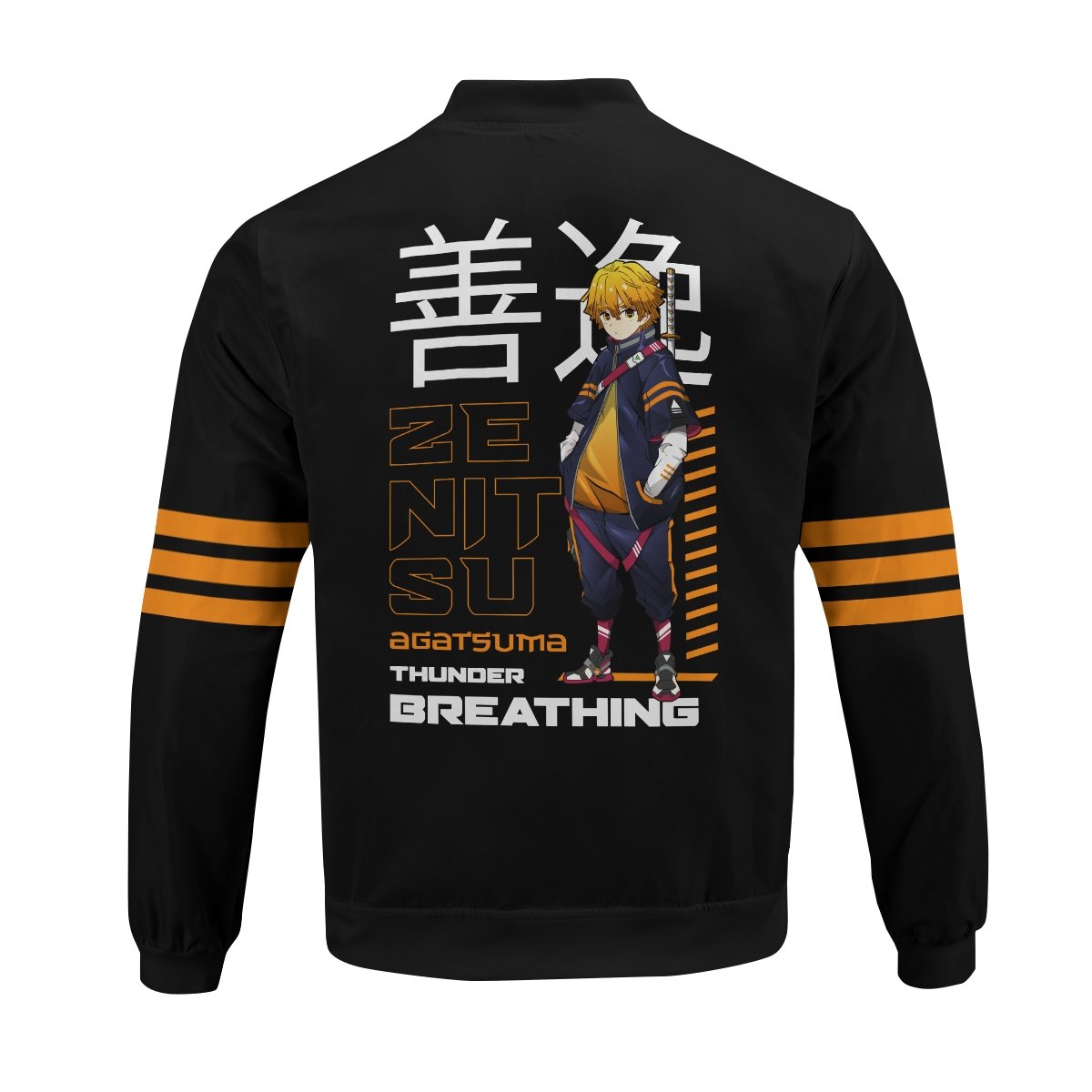 zenitsu-stwear-bomber-jacket-756813 zenitsu stwear bomber jacket 756813 - Gear Anime