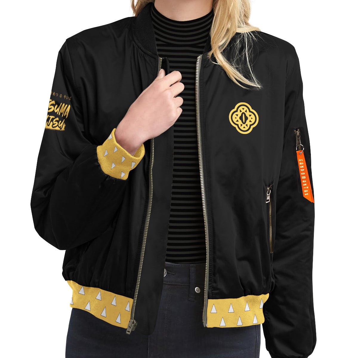 zenitsu-style-bomber-jacket-759541 zenitsu style bomber jacket 759541 - Gear Anime