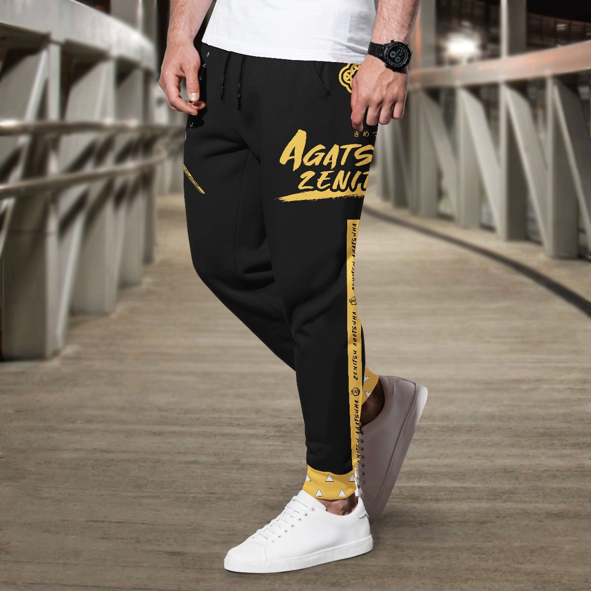 zenitsu-style-jogger-pants-820564 zenitsu style jogger pants 820564 - Gear Anime
