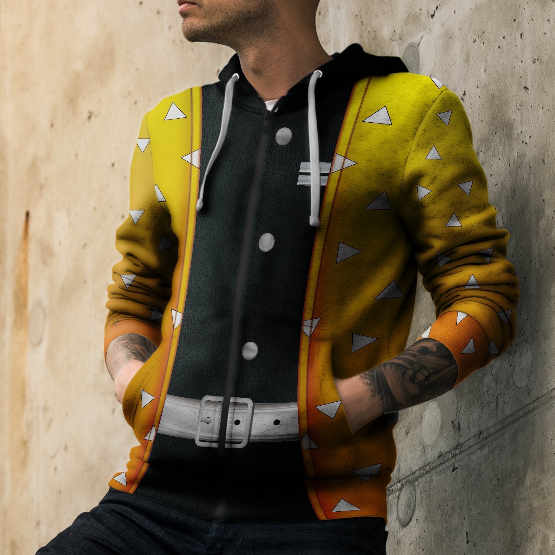 zenitsu-unisex-zipped-hoodie-606553 zenitsu unisex zipped hoodie 606553 - Gear Anime