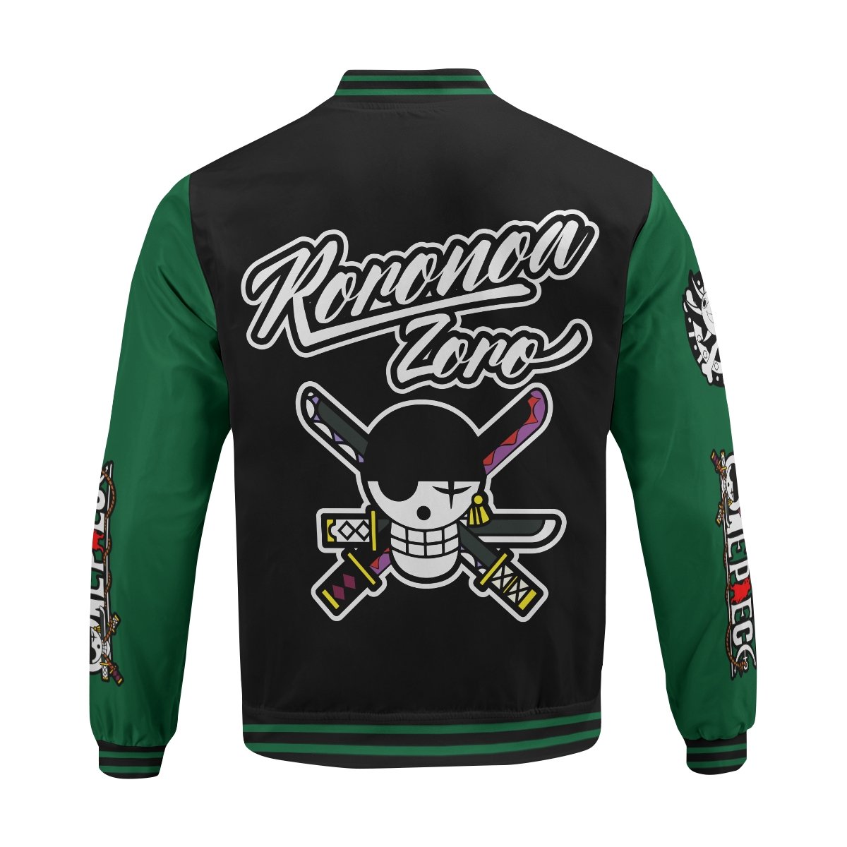 zoro-jersey-bomber-jacket-167026 zoro jersey bomber jacket 167026 - Gear Anime