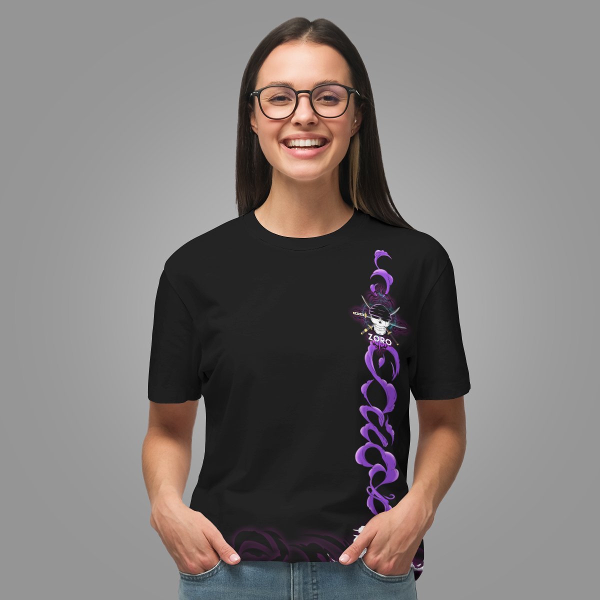 zoro-spirit-unisex-t-shirt-136937 zoro spirit unisex t shirt 136937 - Gear Anime