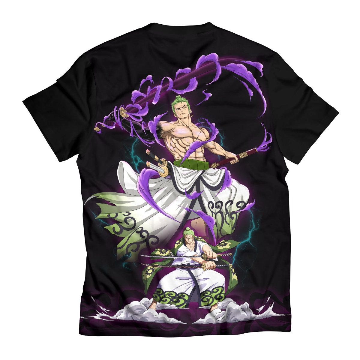 zoro-spirit-unisex-t-shirt-239221 zoro spirit unisex t shirt 239221 - Gear Anime