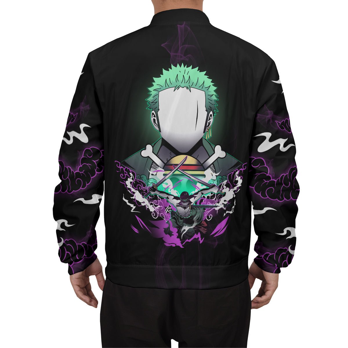 zoro-spirit-v2-bomber-jacket-539537 zoro spirit v2 bomber jacket 539537 - Gear Anime