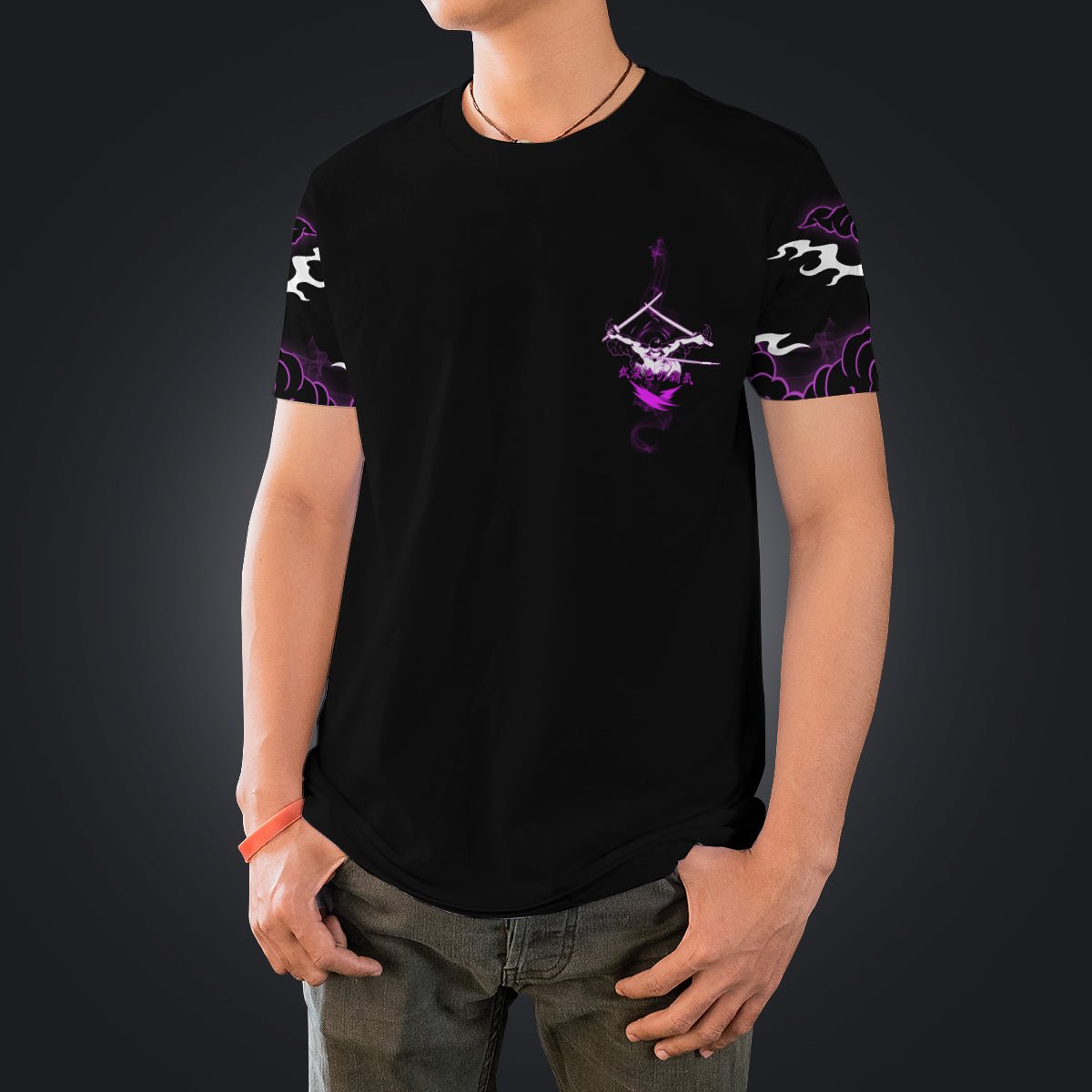 zoro-spirit-v2-unisex-t-shirt-420036 zoro spirit v2 unisex t shirt 420036 - Gear Anime